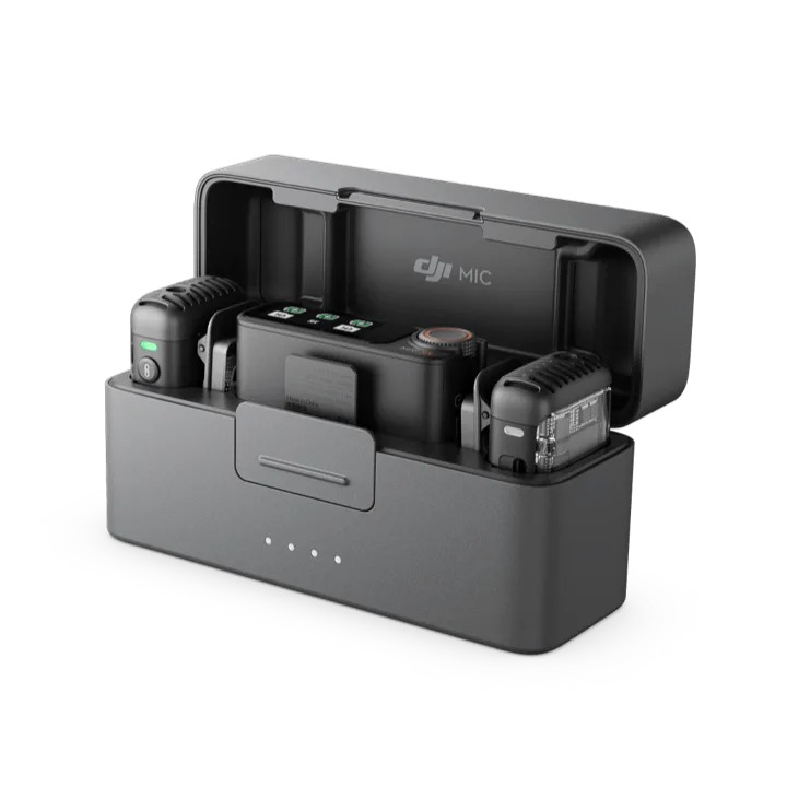 DJI MIC 2 (2 TX + 1 RX + Estojo de Carregamento)