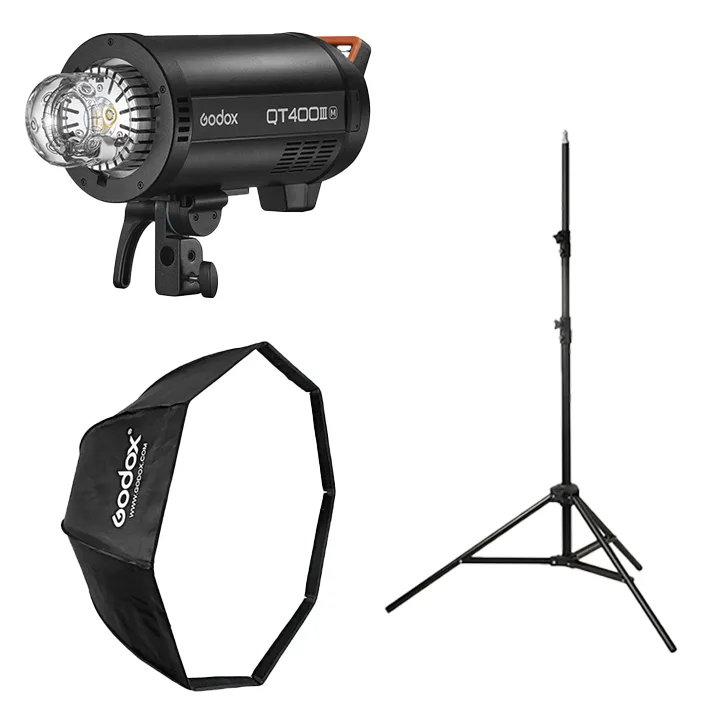 Kit de flash estúdio 600Ws (Godox)