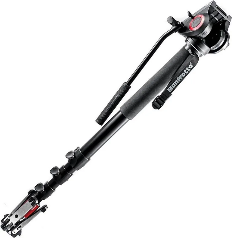 Monopé Manfrotto com cabeça fluida