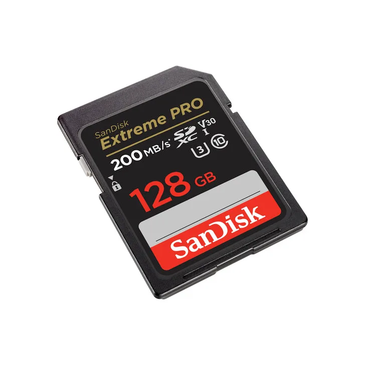 SANDISK Extreme PRO SDXC 128GB 200MB/s V30