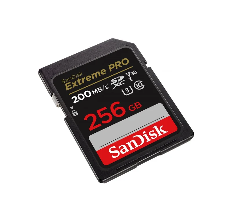 SANDISK Extreme PRO SDXC 256GB 200MB/s V30