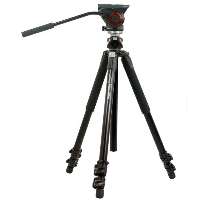 Tripé Manfrotto XB055 com cabeça MVH500AH (video)